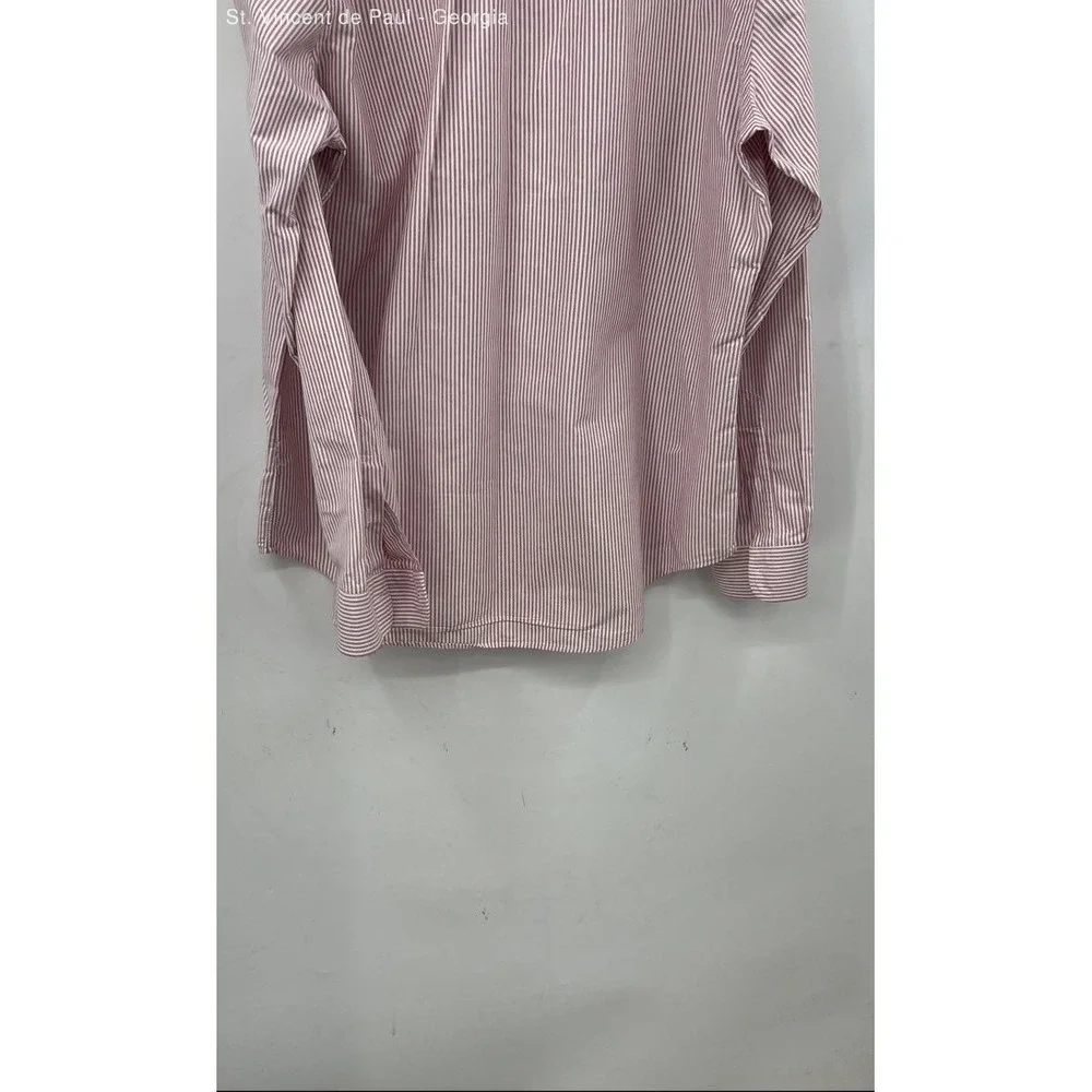 Ralph Lauren Long Sleeve Button Down Shirt Men's XL Pink Logo Preppy - Picture 5 of 8